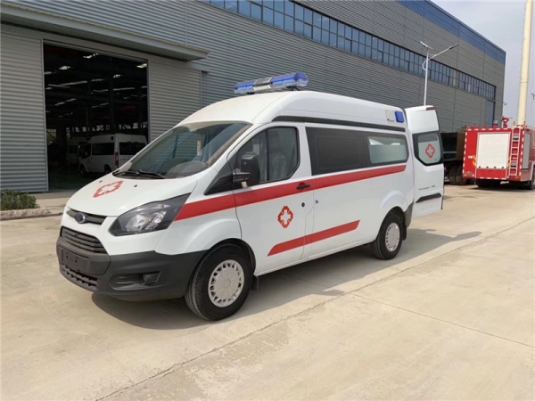 福特V362中軸中頂奧特曼警燈救護車